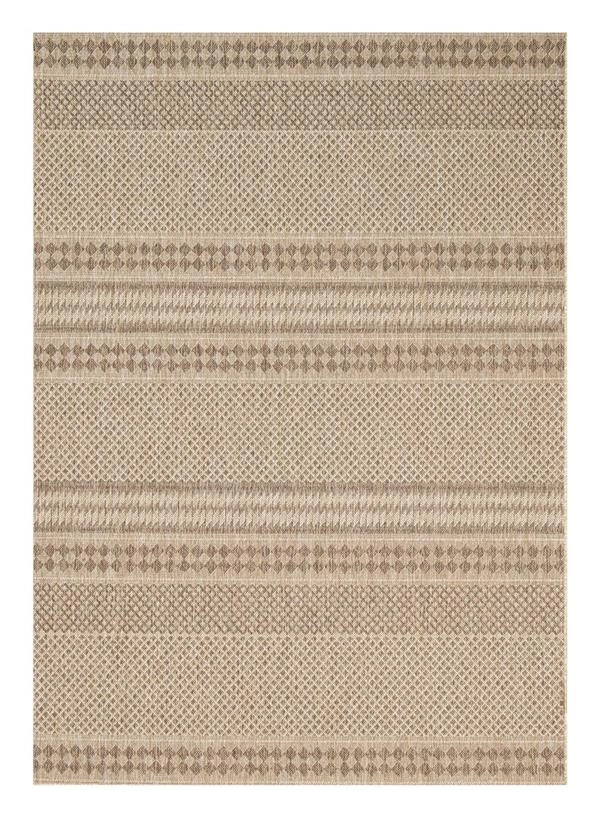 ΧΑΛΙ ETHNIK  202668C BROWN/CARAMEL BEIGE - 133X190