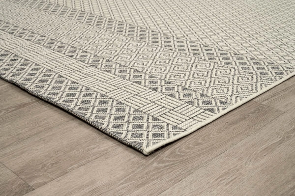 ΧΑΛΙ ETHNIK  1391D GREY-ECRU - 070X140