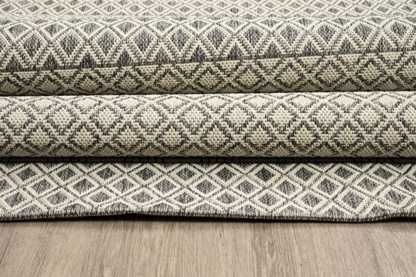 ΧΑΛΙ ETHNIK  1391D GREY-ECRU - 070X140