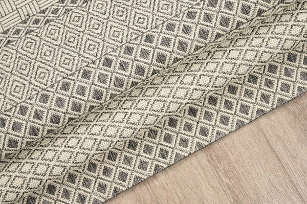 ΧΑΛΙ ETHNIK  1391D GREY-ECRU - 070X140