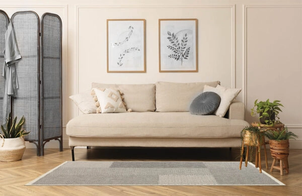 ΧΑΛΙ ETHNIK  4526D GREY-ECRU - 133X190