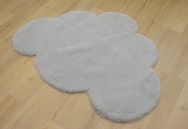 ΧΑΛΙ PUFFY FC6 L.GREY  CLOUD ANTISLIP - O80X120