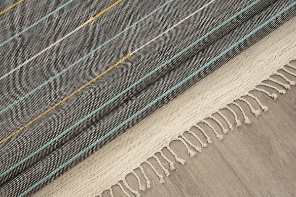 ΧΑΛΙ RIBELLA ΧΕΙΡΟΠΟΙΗΤΟ 100 D.GREY - 200X285