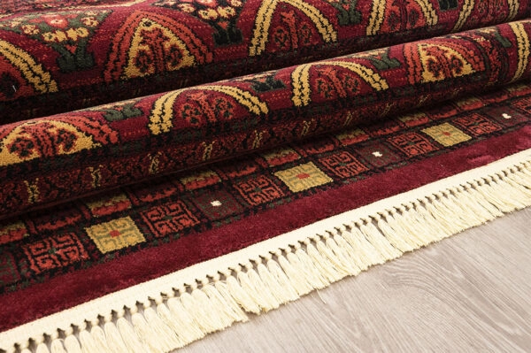ΧΑΛΙ PERSIA 2273 BURGUNDY ΜΕ ΚΡΟΣΣΙ - 200X290