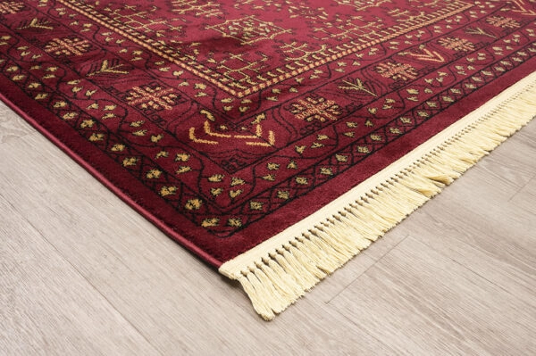 ΧΑΛΙ PERSIA   315 BURGUNDY ΜΕ ΚΡΟΣΣΙ - 200X290