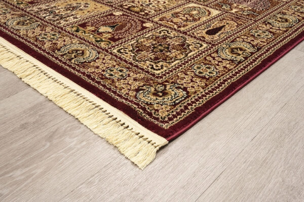 ΧΑΛΙ PERSIA 6283 BURGUNDY ΜΕ ΚΡΟΣΣΙ - 200X290