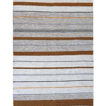 ΧΑΛΙ ANTIQUE KILIM ΧΕΙΡΟΠΟΙΗΤΟ 3060 IVORY/GOLD - 070X140