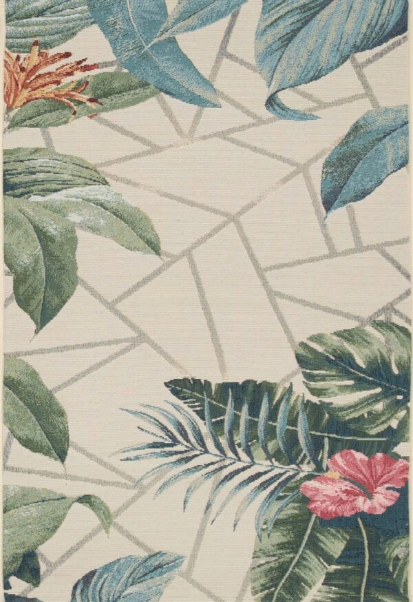 ΧΑΛΙ LEAVES 052/W - 135cm x 190cm
