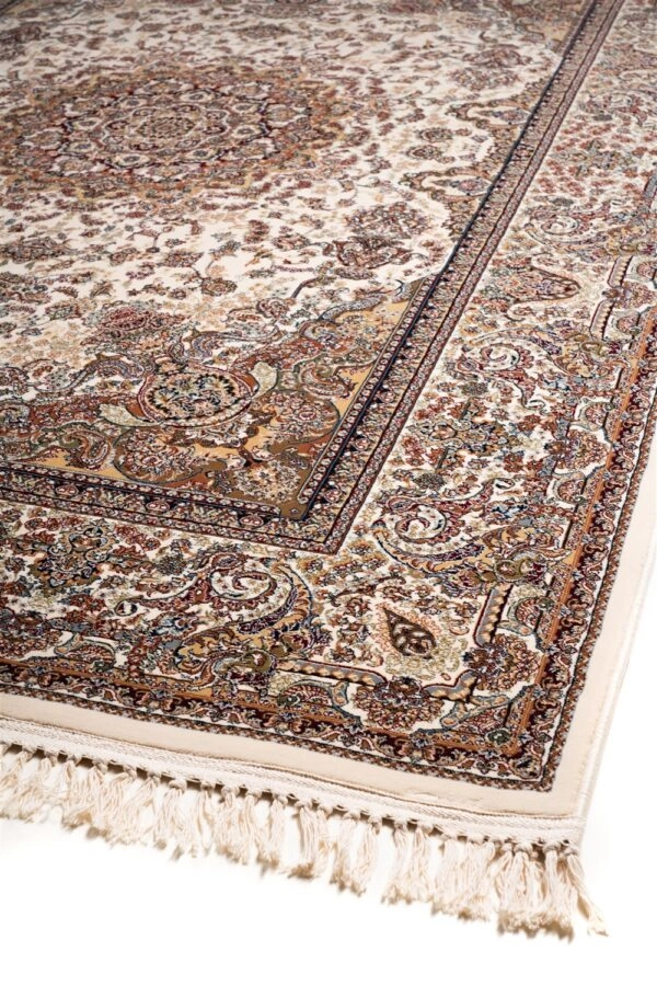 ΧΑΛΙ ROYAL SILK 539/W CREAM-BLUE - 200cm x 285cm