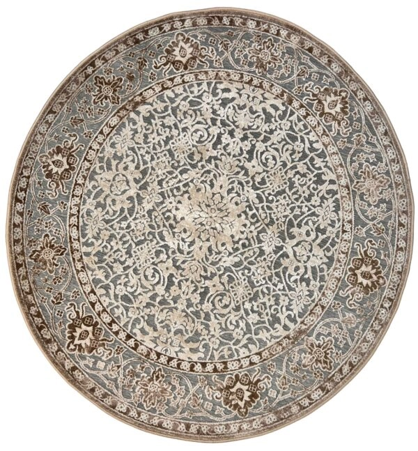 ΧΑΛΙ ZIRA 6238 GREY CREAM - 075cm x 140cm