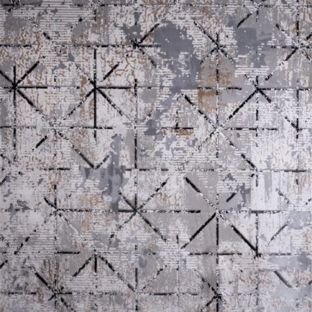 ΧΑΛΙ PEARL 644 CREAM-GREY - 080cm x 150cm