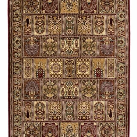 ΧΑΛΙ PERSIA 6283 BURGUNDY ΜΕ ΚΡΟΣΣΙ - 133X190