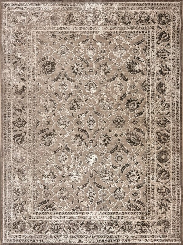 ΧΑΛΙ ZIRA 7338 CREAM VISON - 160εκ - Στρόγγυλο