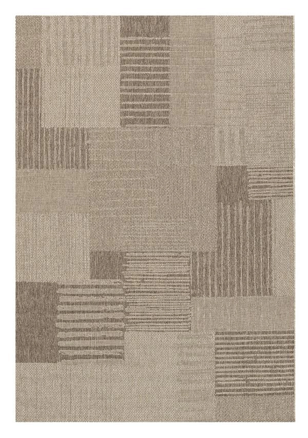 ΧΑΛΙ ETHNIK  20706C BROWN/CARAMEL BEIGE - 133X190