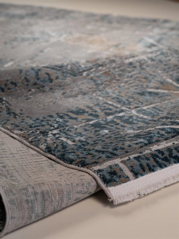 ΧΑΛΙ PEARL 644 GREY-LIGHT BLUE - 133cm x 190cm