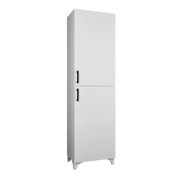 Ντουλάπι κουζίνας/μπάνιου Charlie χρώμα λευκό 49x31,8x173,9εκ.