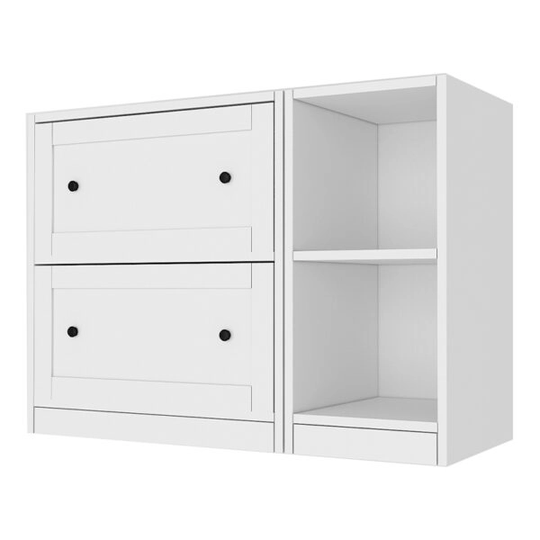 Παπουτσοθήκη - Ντουλάπι Felix  χρώμα λευκό 99x40x71,4εκ.