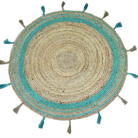 ΧΑΛΙ ΓΙΟΥΤΑ RIVOLI PETROL - 070cm x 140cm