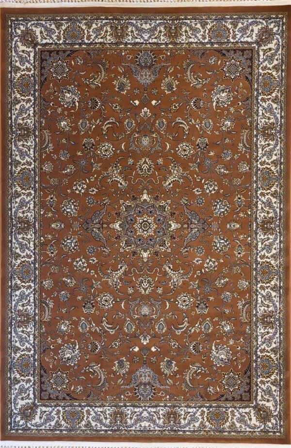 ΧΑΛΙ ROYAL SILK 003 BROWN - 200cm x 285cm
