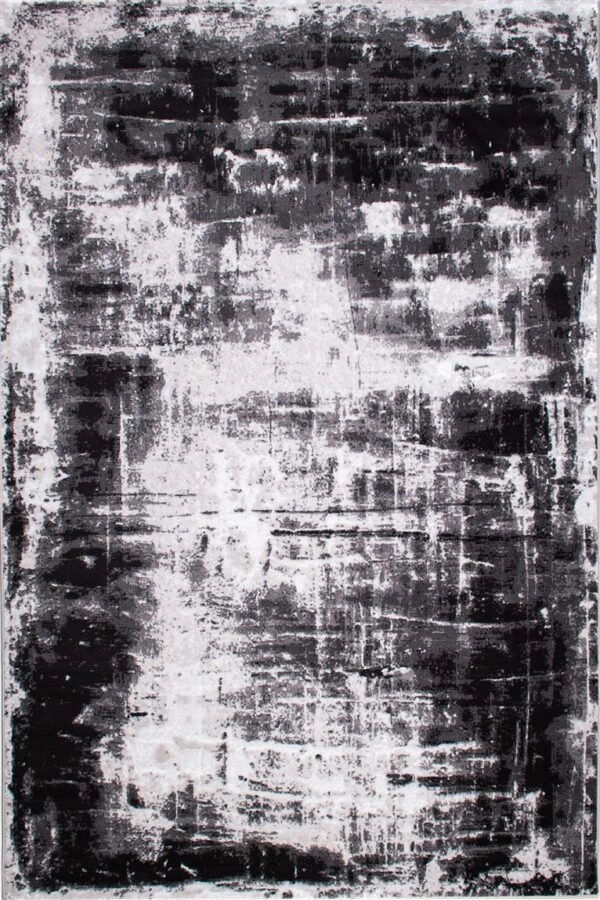 ΧΑΛΙ SHINY VELVET 7773/Anthracite White - 160cm x 230cm