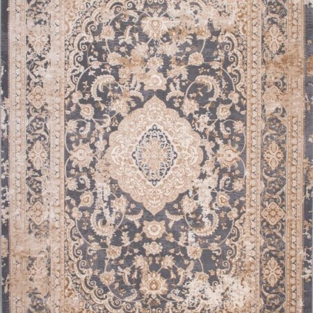 ΧΑΛΙ VELVET 2222/Grey Beige - 067cm x 140cm