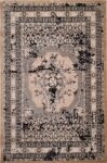ΧΑΛΙ VELVET 4437/Anthracite Beige - 133cm x 190cm