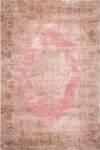 ΧΑΛΙ VELVET 5420/Rose - 160εκ - Στρόγγυλο