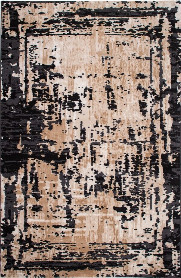 ΧΑΛΙ VELVET 8168/Anthracite Beige - 200cm x 290cm