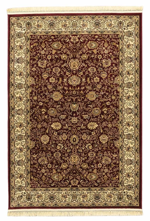 ΧΑΛΙ PERSIA 1533 BURGUNDY ΜΕ ΚΡΟΣΣΙ - 080X150