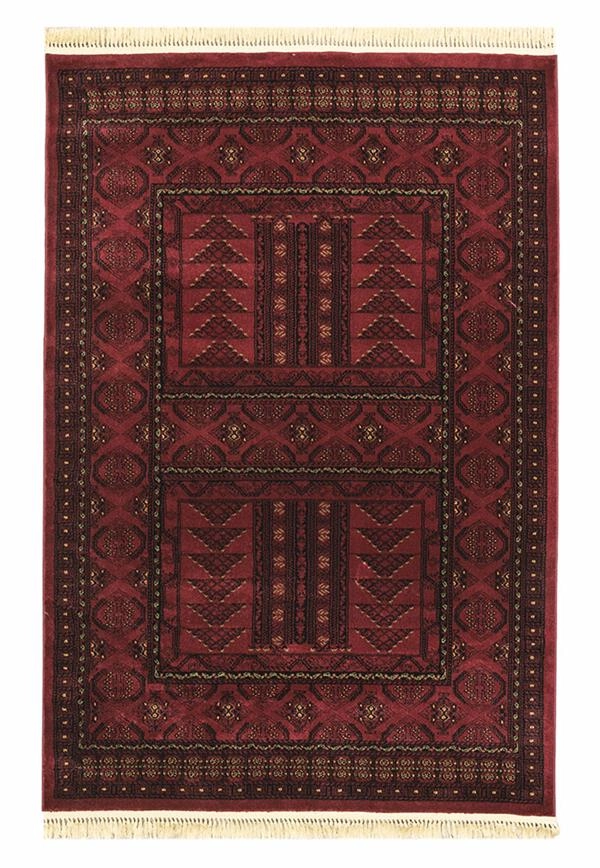 ΧΑΛΙ PERSIA 2288 BURGUNDY ΜΕ ΚΡΟΣΣΙ - 080X150