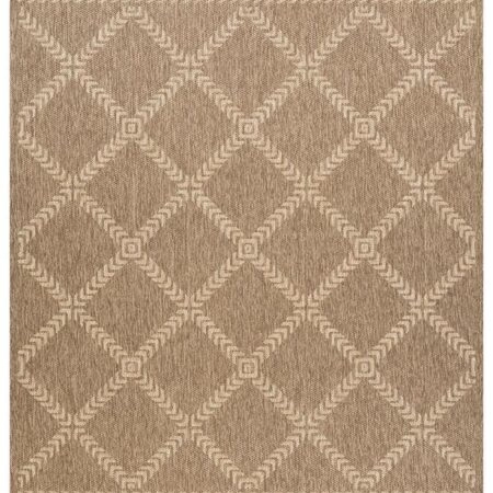 ΧΑΛΙ ETHNIK 2012C BROWN/CARAMEL BEIGE - 070X140