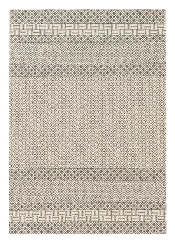 ΧΑΛΙ ETHNIK  1391D GREY-ECRU - 070X140