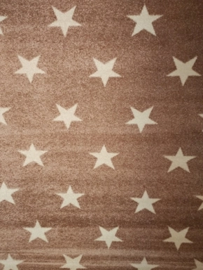 ΧΑΛΙ ΠΑΙΔΙΚΟ LOLLIPOPS NEW BEIGE STARS 7426/W - 100cm x 180cm