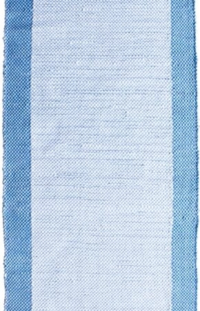 ΧΑΛΙ ΒΑΜΒΑΚΕΡΟ PINEROLO WHITE/LIGHT BLUE - 070cm x 140cm