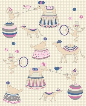 ΧΑΛΙ ΠΑΙΔΙΚΟ LOLLIPOPS NEW 4176/E CIRCUS - 080cm x 150cm oval