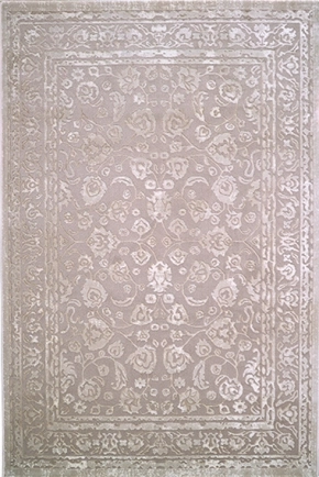 ΧΑΛΙ VELVET 4440/Cream Beige - 200εκ - Στρογγυλό