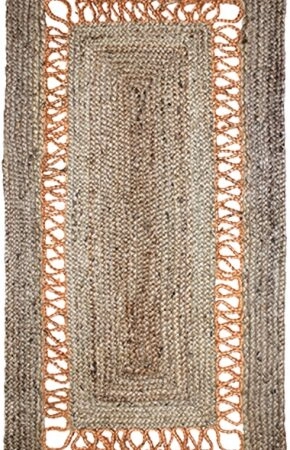ΧΑΛΙ ΓΙΟΥΤΑ CORDA NATURAL-RUST - 070cm x 140cm