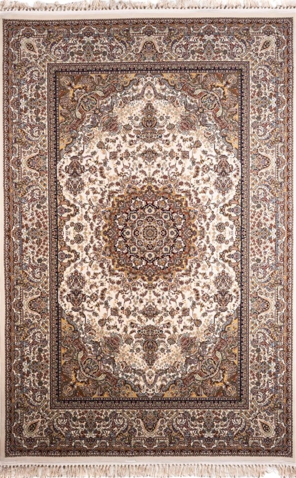 ΧΑΛΙ ROYAL SILK 539/W CREAM-BLUE - 200cm x 285cm