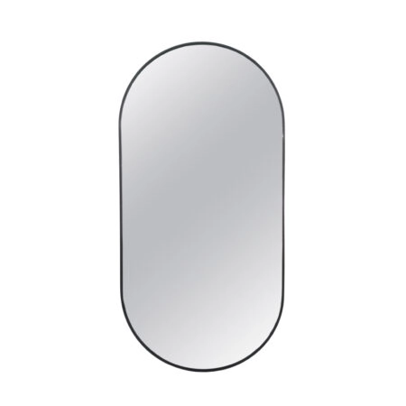 OVALIS ΚΑΘΡΕΠΤΗΣ ΤΟΙΧΟΥ ΜΑΥΡΟ 60x120cm