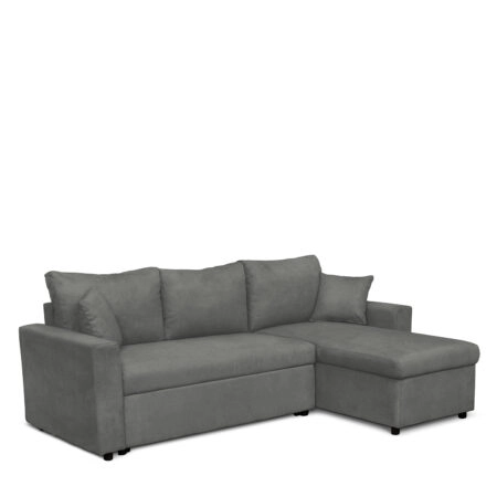 Καναπές Γωνιακός Αναστρέψιμος ULUA Γκρι 225x148x81cm