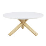 TERRAZZO ΤΡΑΠΕΖΙ TERRAZZO 150x150xH76,3cm