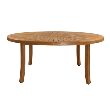 CAPRI ΤΡΑΠΕΖΙ ΦΥΣΙΚΟ 180x180xH75