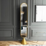 Καθρέπτης Hersy χρυσό 28x2x170εκ