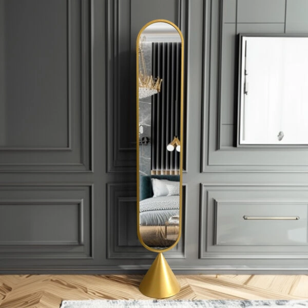 Καθρέπτης Hersy χρυσό 28x2x170εκ