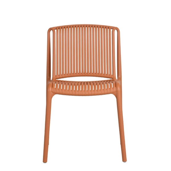 POLLY ΚΑΡΕΚΛΑ TERRACOTTA 56x51xH82cm