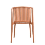 POLLY ΚΑΡΕΚΛΑ TERRACOTTA 56x51xH82cm