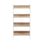 ONE STEP UP ΒΙΒΛΙΟΘΗΚΗ 4ΡΑΦΙΑ SONOMA ΛΕΥΚΟ 60x35xH117cm