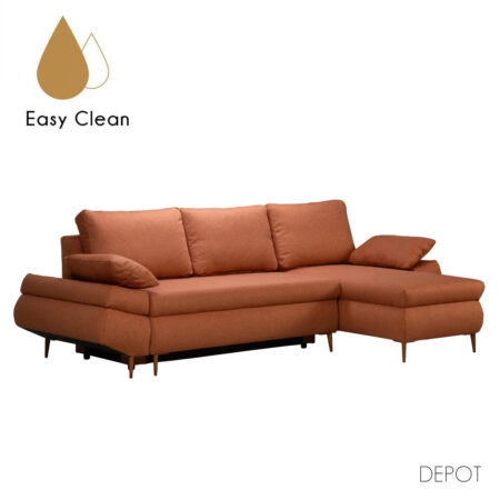 JACOB ΚΑΝΑΠΕΣ ΚΡΕΒΑΤΙ ΓΩΝΙΑ ΔΕΞΙΑ ΕΚΑΙ NEVE 52 264x154x84.7cm