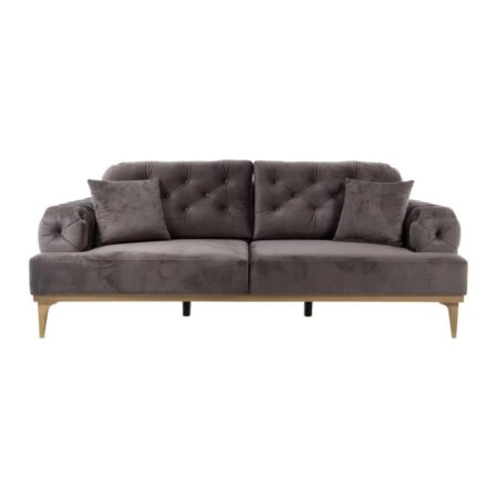 Artekko Καναπές τριθέσιος HARLEY με Μαξιλάρια Πλάτης