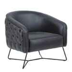 Nautro Πολυθρόνα Moon Τεχνόδερμα (75x75x80)cm